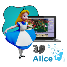 Alice 3d - КИБЕРшкола программирования для детей, компьютерные курсы для школьников, начинающих и подростков - KIBERone г. Булгаково