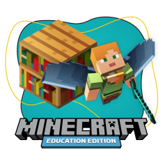 Minecraft Education - КИБЕРшкола программирования для детей, компьютерные курсы для школьников, начинающих и подростков - KIBERone г. Булгаково