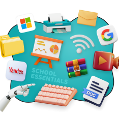 Цифровая база для школьника - КИБЕРшкола программирования для детей, компьютерные курсы для школьников, начинающих и подростков - KIBERone г. Булгаково