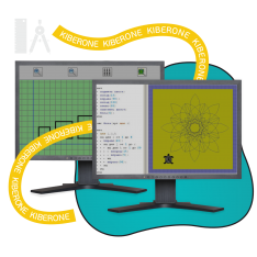 Исполнители чертежник и черепашка - КИБЕРшкола программирования для детей, компьютерные курсы для школьников, начинающих и подростков - KIBERone г. Булгаково