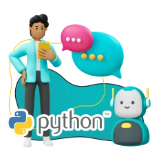 Умный чат-бот на Python на Telegram - КИБЕРшкола программирования для детей, компьютерные курсы для школьников, начинающих и подростков - KIBERone г. Булгаково